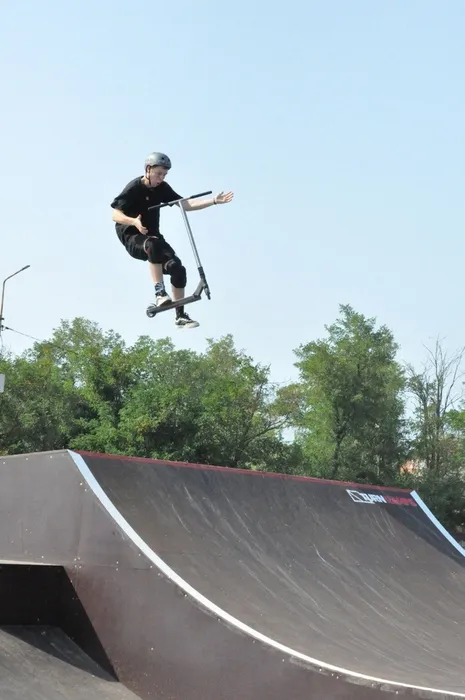 Открытие скейт парка