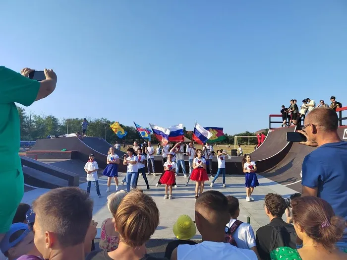 Открытие скейт парка