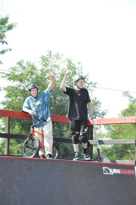 Открытие скейт парка