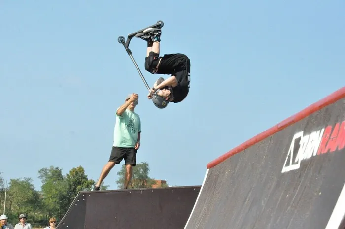 Открытие скейт парка